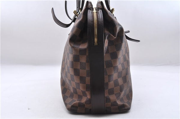 Authentic Louis Vuitton Damier Chelsea Shoulder Tote Bag N51119 LV 6785E