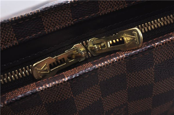 Authentic Louis Vuitton Damier Chelsea Shoulder Tote Bag N51119 LV 6785E