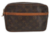 Authentic Louis Vuitton Monogram Compiegne 23 Clutch Hand Bag M51847 LV 6785I