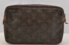 Authentic Louis Vuitton Monogram Compiegne 23 Clutch Hand Bag M51847 LV 6785I