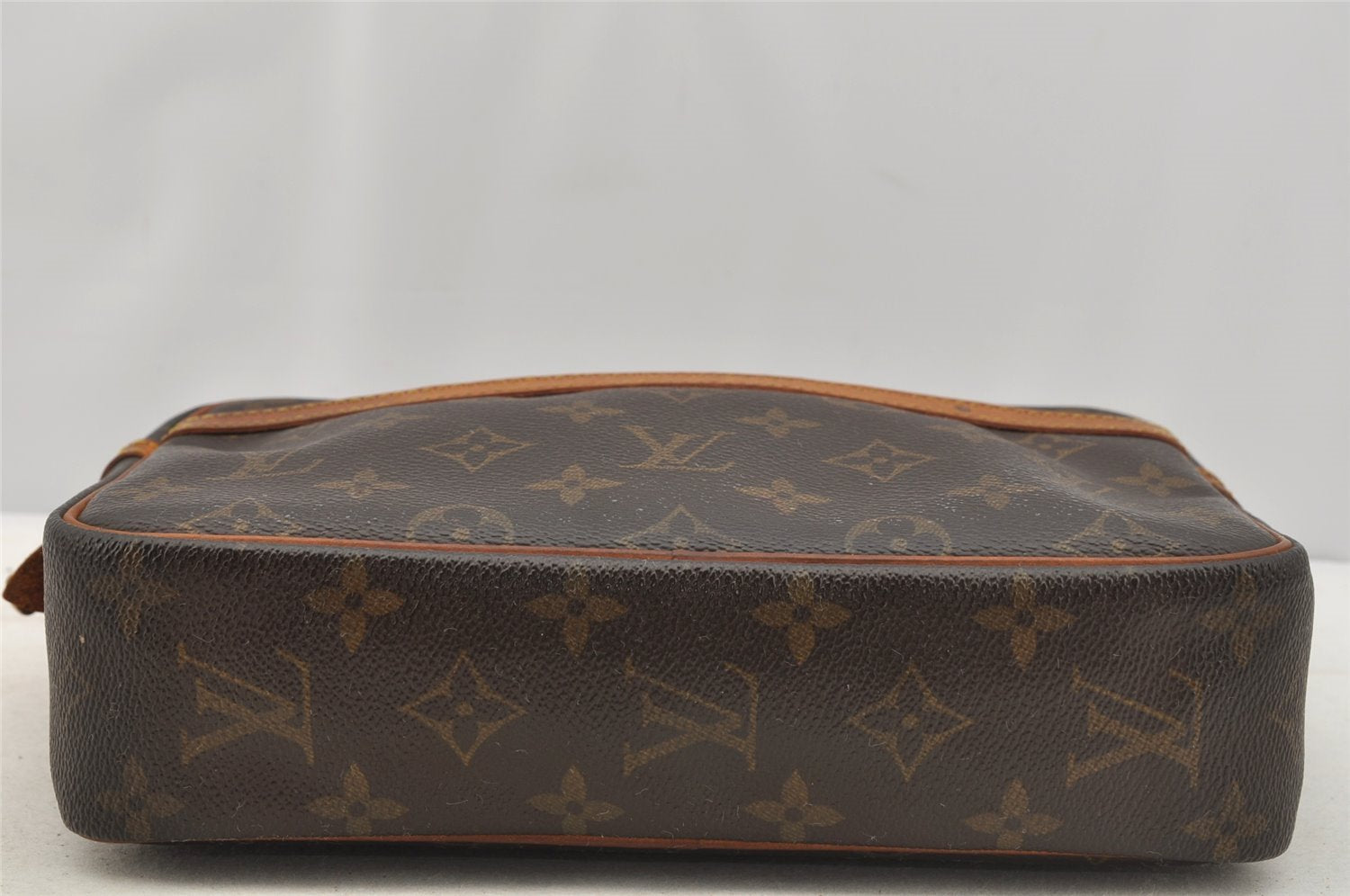 Authentic Louis Vuitton Monogram Compiegne 23 Clutch Hand Bag M51847 LV 6785I