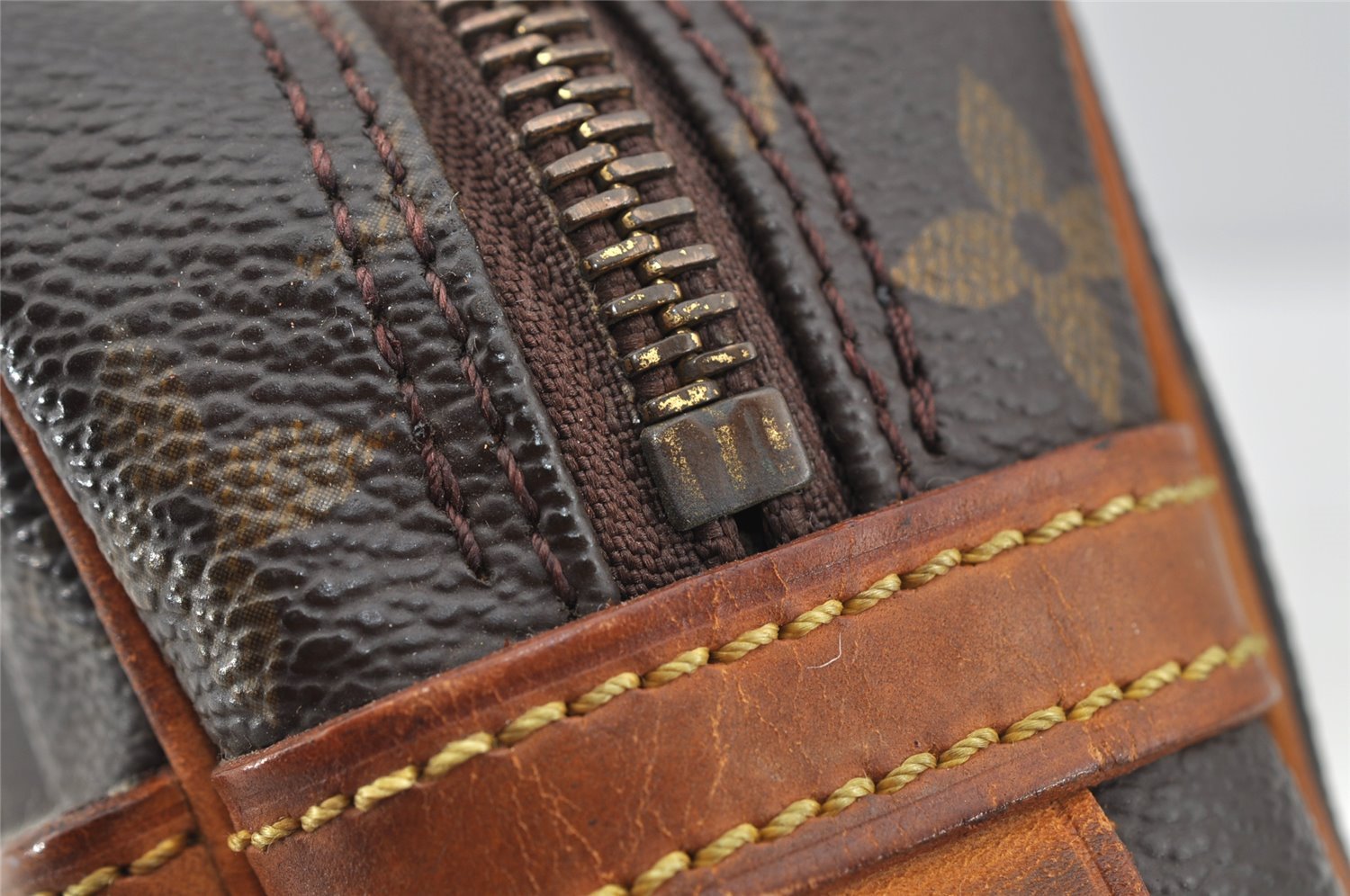 Authentic Louis Vuitton Monogram Compiegne 23 Clutch Hand Bag M51847 LV 6785I