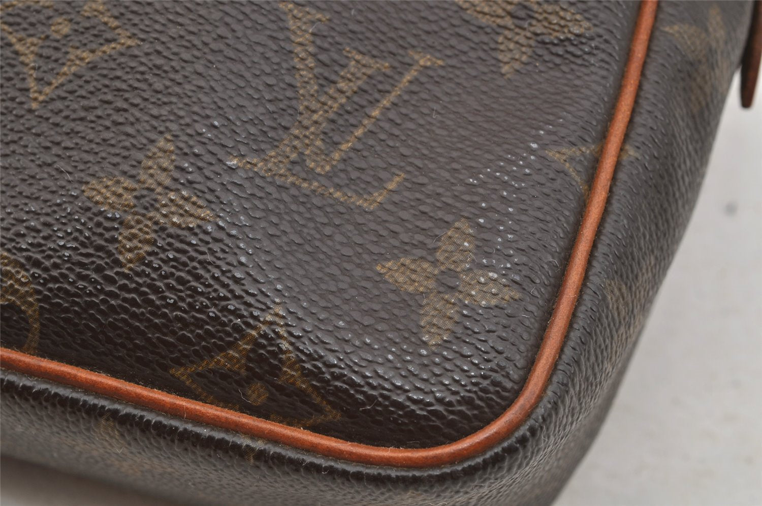 Authentic Louis Vuitton Monogram Compiegne 23 Clutch Hand Bag M51847 LV 6785I