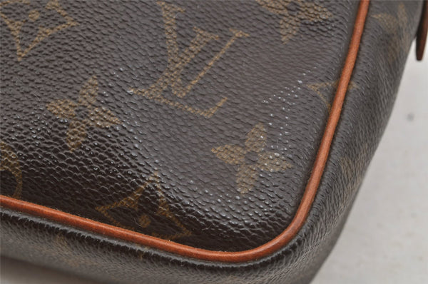 Authentic Louis Vuitton Monogram Compiegne 23 Clutch Hand Bag M51847 LV 6785I