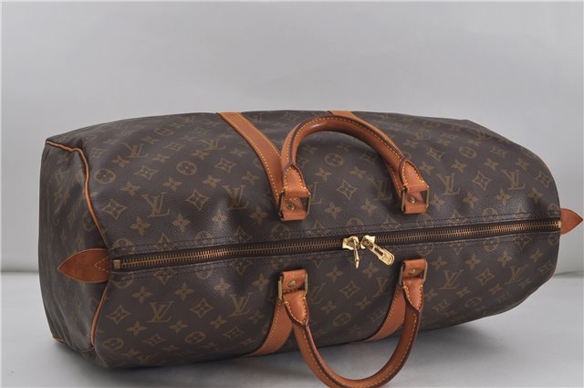 Authentic Louis Vuitton Monogram Keepall 50 Travel Boston Bag M41426 LV 6786D