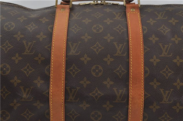 Authentic Louis Vuitton Monogram Keepall 50 Travel Boston Bag M41426 LV 6786D