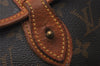 Authentic Louis Vuitton Monogram Gibeciere MM Shoulder Bag M42247 Junk 6786I