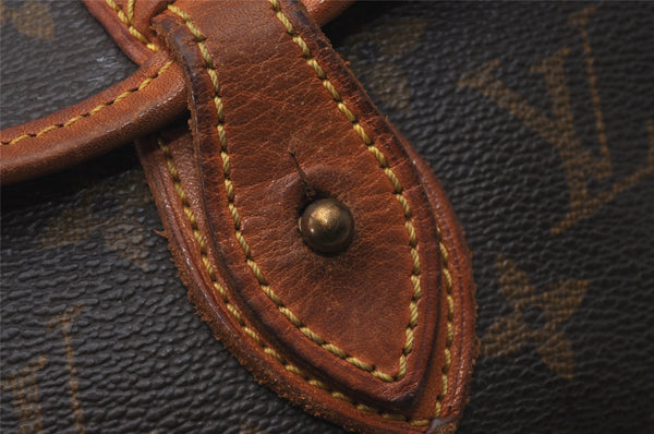 Authentic Louis Vuitton Monogram Gibeciere MM Shoulder Bag M42247 Junk 6786I