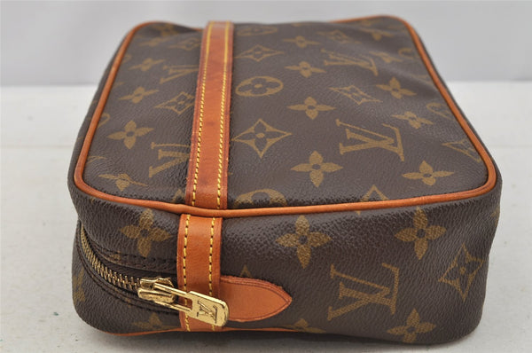 Authentic Louis Vuitton Monogram Compiegne 23 Clutch Hand Bag M51847 LV 6788I