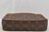 Authentic Louis Vuitton Monogram Compiegne 23 Clutch Hand Bag M51847 LV 6788I