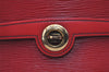 Authentic Louis Vuitton Epi Arche 2Way Shoulder Clutch Bag Red M52577 LV 6789I