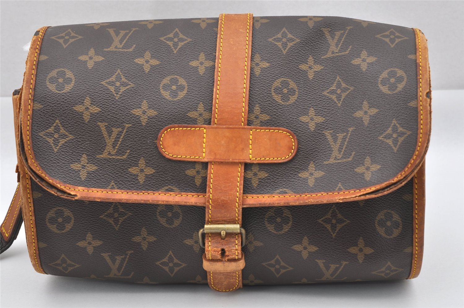 Authentic Louis Vuitton Monogram Marne Shoulder Cross Body Bag M51369 Junk 6790I