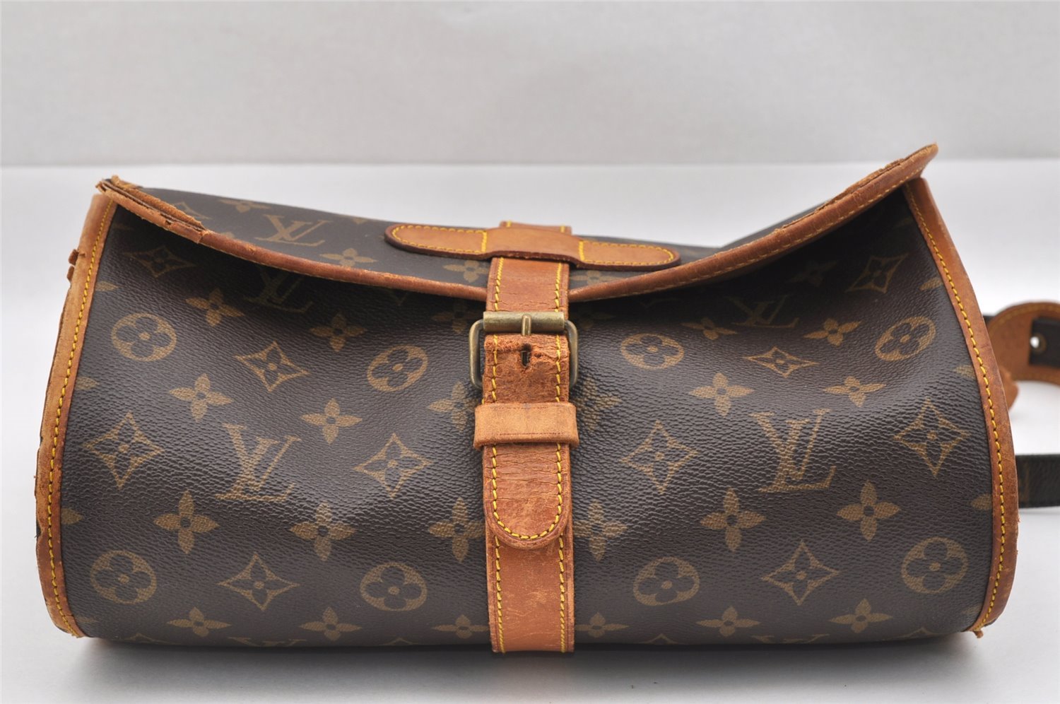 Authentic Louis Vuitton Monogram Marne Shoulder Cross Body Bag M51369 Junk 6790I