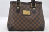 Authentic LOUIS VUITTON Damier Hampstead PM Shoulder Tote Bag N51205 LV 6791C