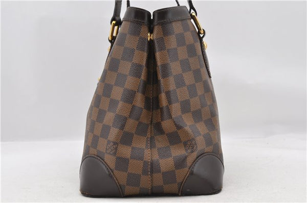 Authentic LOUIS VUITTON Damier Hampstead PM Shoulder Tote Bag N51205 LV 6791C