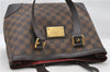 Authentic LOUIS VUITTON Damier Hampstead PM Shoulder Tote Bag N51205 LV 6791C