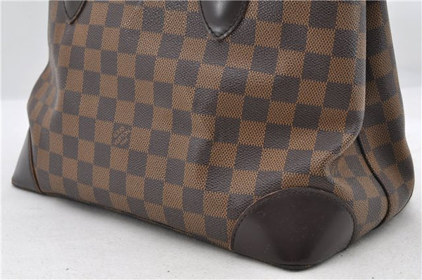 Authentic LOUIS VUITTON Damier Hampstead PM Shoulder Tote Bag N51205 LV 6791C