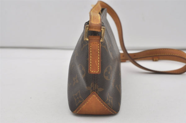 Authentic Louis Vuitton Monogram Trotteur Shoulder Cross Bag M51240 Junk 6791I