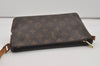 Authentic Louis Vuitton Monogram Trotteur Shoulder Cross Bag M51240 Junk 6791I