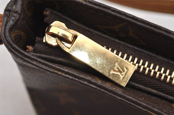 Authentic Louis Vuitton Monogram Trotteur Shoulder Cross Bag M51240 Junk 6791I