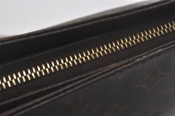 Authentic Louis Vuitton Monogram Trotteur Shoulder Cross Bag M51240 Junk 6791I