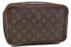 Authentic LOUIS VUITTON Monogram Clutch Hand Bag LV Junk 6792C