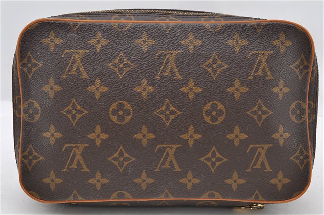 Authentic LOUIS VUITTON Monogram Clutch Hand Bag LV Junk 6792C