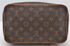 Authentic LOUIS VUITTON Monogram Clutch Hand Bag LV Junk 6792C