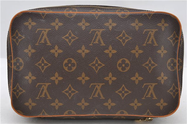 Authentic LOUIS VUITTON Monogram Clutch Hand Bag LV Junk 6792C
