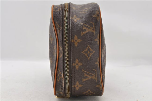 Authentic LOUIS VUITTON Monogram Clutch Hand Bag LV Junk 6792C