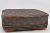 Authentic LOUIS VUITTON Monogram Clutch Hand Bag LV Junk 6792C