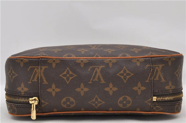 Authentic LOUIS VUITTON Monogram Clutch Hand Bag LV Junk 6792C