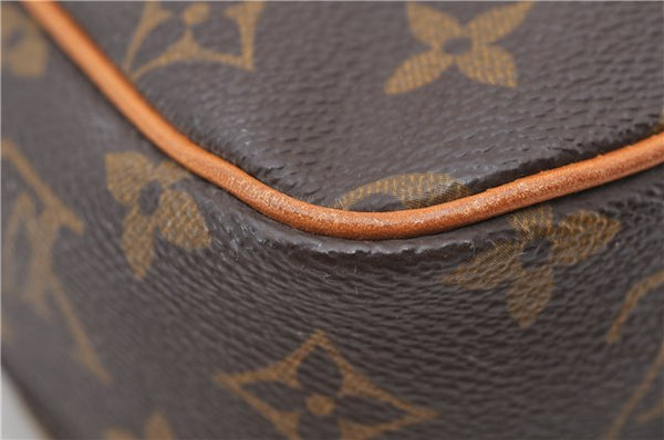 Authentic LOUIS VUITTON Monogram Clutch Hand Bag LV Junk 6792C