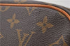 Authentic LOUIS VUITTON Monogram Clutch Hand Bag LV Junk 6792C