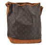 Authentic Louis Vuitton Monogram Noe Shoulder Drawstring Bag M42224 LV 6793I