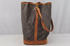 Authentic Louis Vuitton Monogram Noe Shoulder Drawstring Bag M42224 LV 6793I