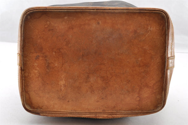 Authentic Louis Vuitton Monogram Noe Shoulder Drawstring Bag M42224 LV 6793I