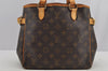 Authentic Louis Vuitton Monogram Batignolles Hand Tote Bag M51156 LV 6794I