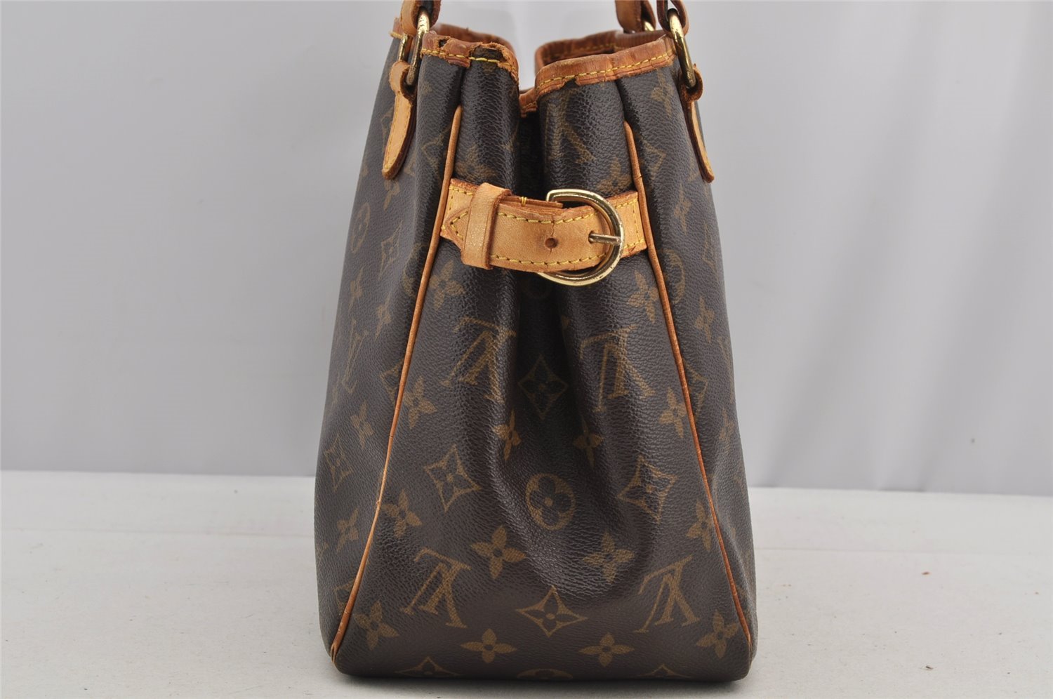 Authentic Louis Vuitton Monogram Batignolles Hand Tote Bag M51156 LV 6794I