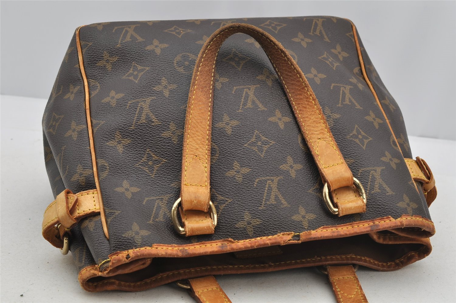Authentic Louis Vuitton Monogram Batignolles Hand Tote Bag M51156 LV 6794I