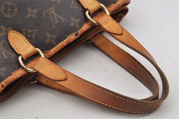 Authentic Louis Vuitton Monogram Batignolles Hand Tote Bag M51156 LV 6794I