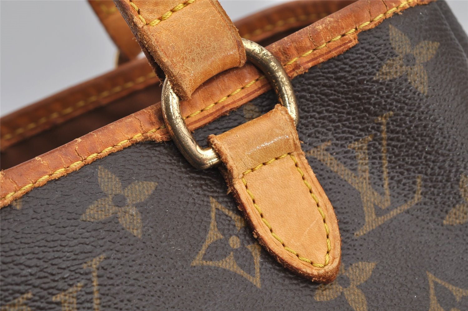 Authentic Louis Vuitton Monogram Batignolles Hand Tote Bag M51156 LV 6794I