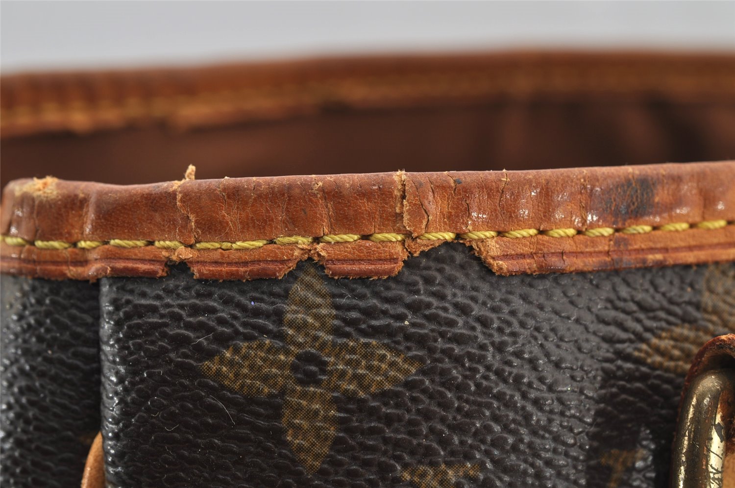 Authentic Louis Vuitton Monogram Batignolles Hand Tote Bag M51156 LV 6794I