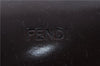 Authentic FENDI Zucca Backpack Nylon Leather Brown 6795D