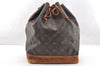Authentic Louis Vuitton Monogram Noe Shoulder Drawstring Bag M42224 LV 6795I
