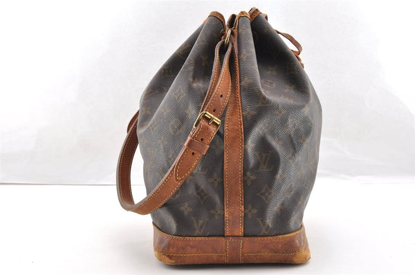 Authentic Louis Vuitton Monogram Noe Shoulder Drawstring Bag M42224 LV 6795I