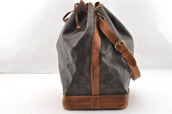 Authentic Louis Vuitton Monogram Noe Shoulder Drawstring Bag M42224 LV 6795I