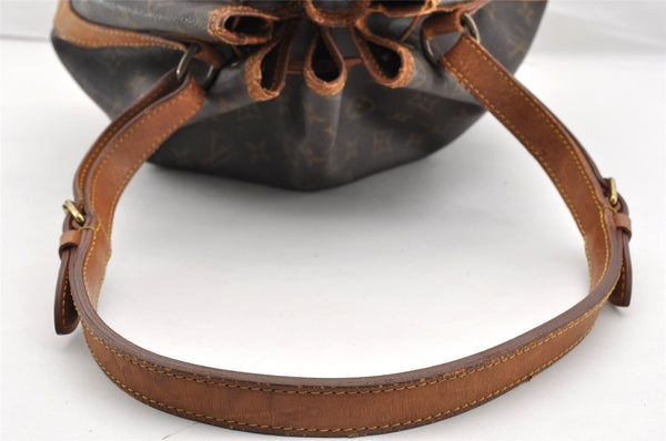 Authentic Louis Vuitton Monogram Noe Shoulder Drawstring Bag M42224 LV 6795I