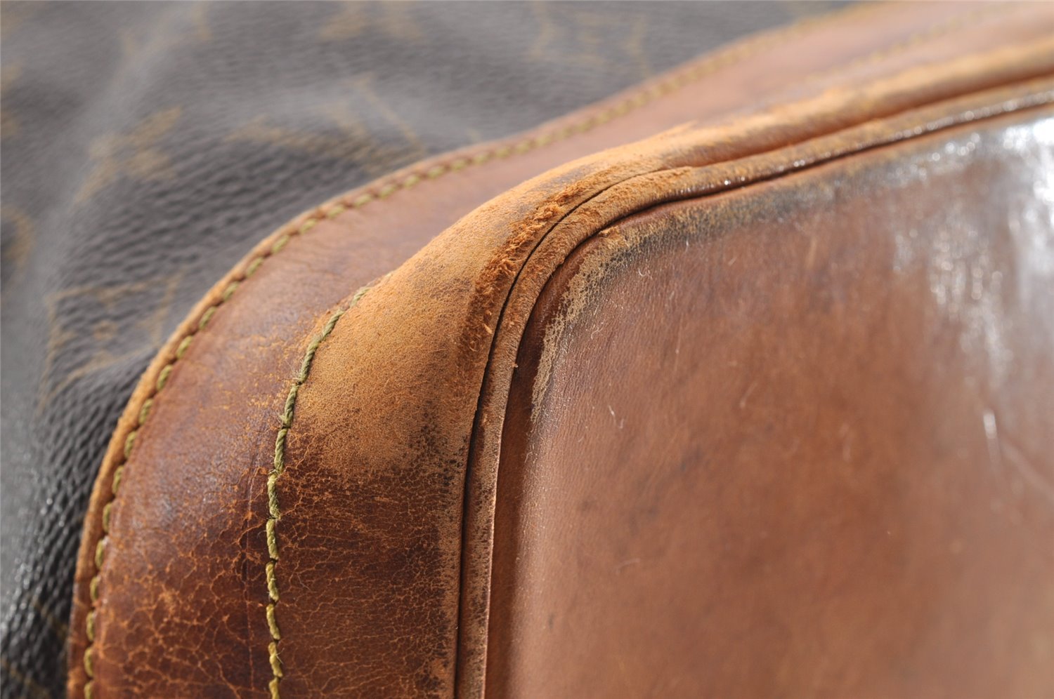 Authentic Louis Vuitton Monogram Noe Shoulder Drawstring Bag M42224 LV 6795I