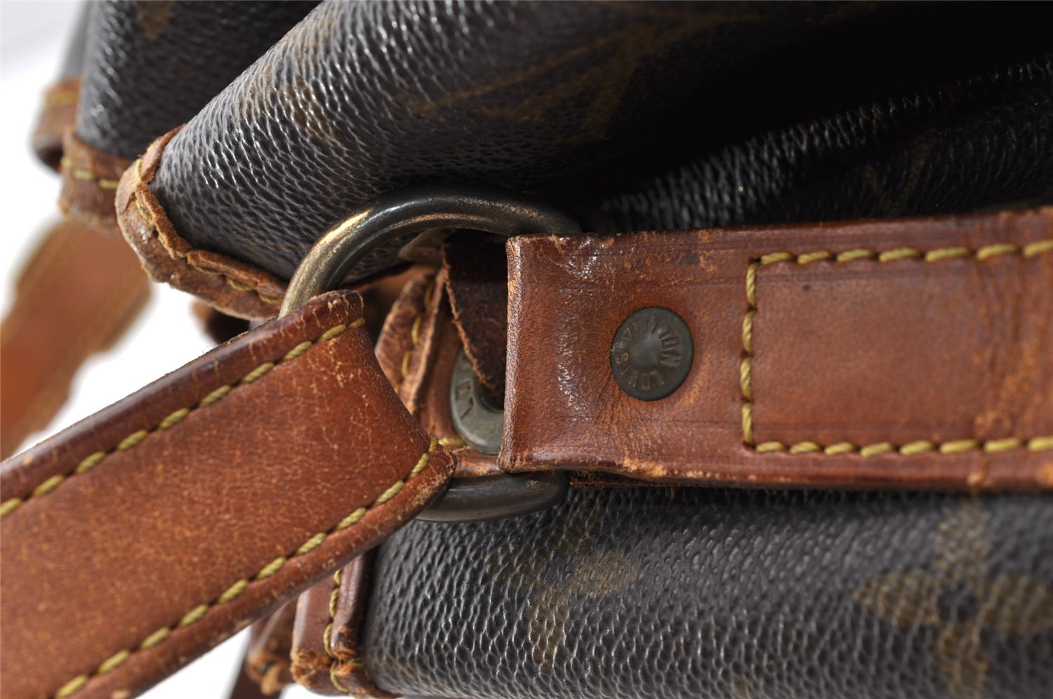 Authentic Louis Vuitton Monogram Noe Shoulder Drawstring Bag M42224 LV 6795I